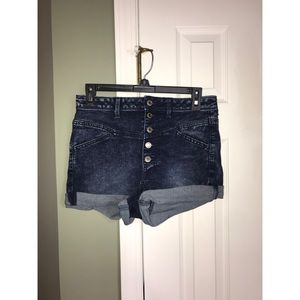 AE Super Stretch High Waisted Shorts